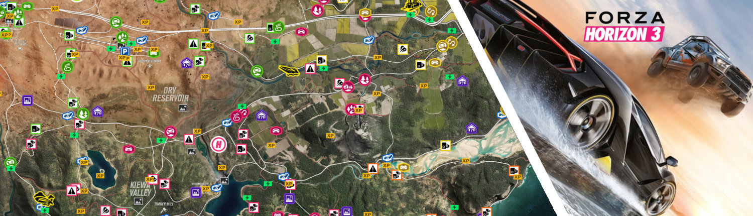 Forza Horizon 4 - Interactive Map by SwissGameGuides